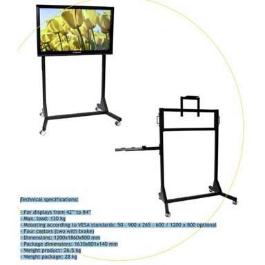 VEGA Mobilni podni nosač ST 51, do 84"